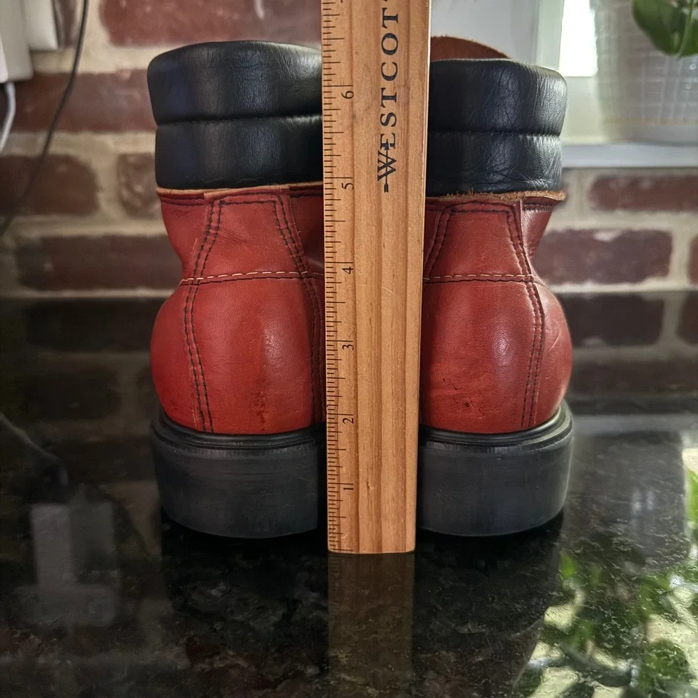 Red Wing 22051 Safety Toe Work Boots Men's 8D‎ Made USA ANSI Z41 PT91